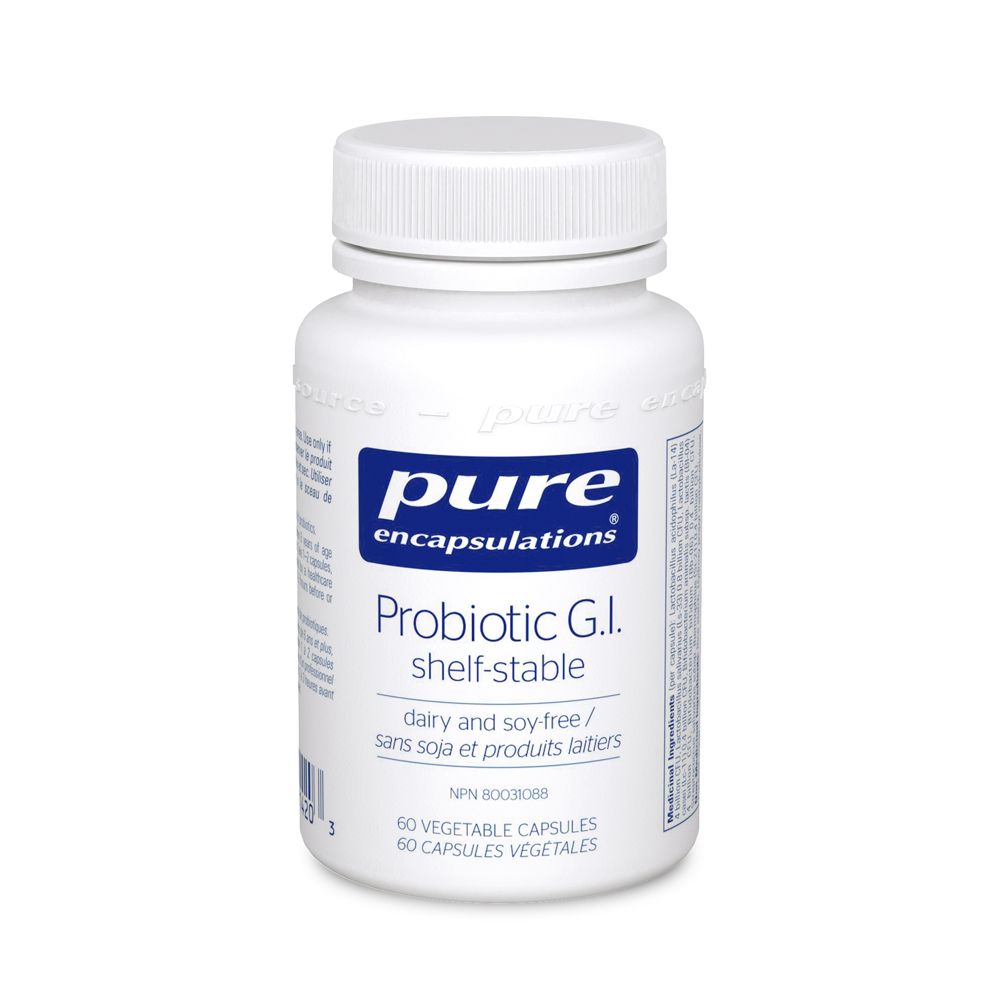 Pure Encapsulations Probiotic G.I. 60 Vegetarian Capsules