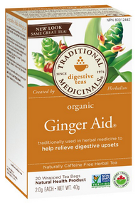 Traditional Medicinals Organic Ginger Aid Tea 16 Tea Bags