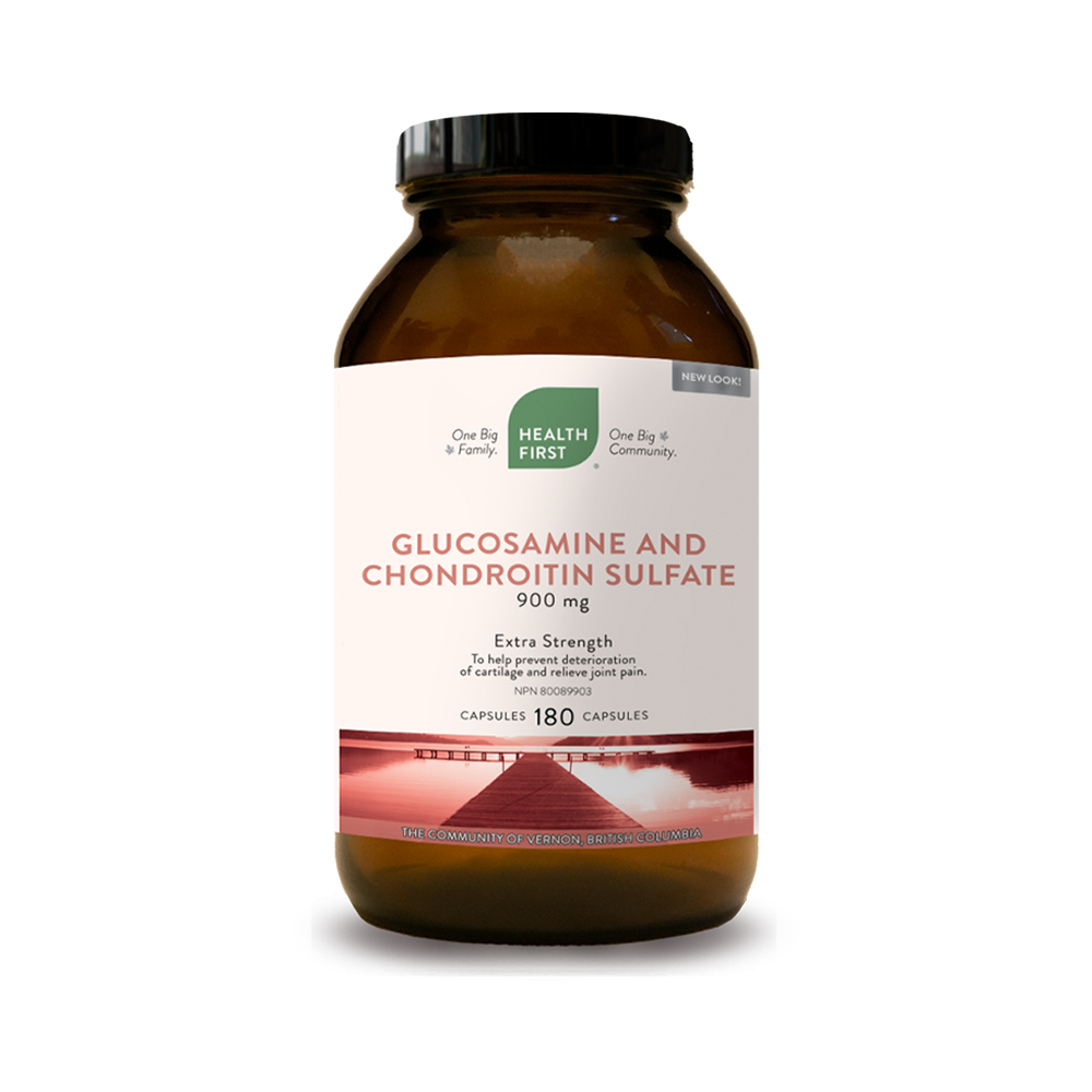 Health First Glucosamine + Chon. 900Mg 180 Capsules