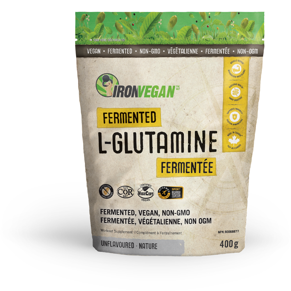 Iron Vegan Fermented L-Glutamine Unflavoured 400g