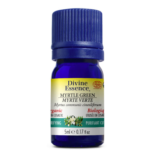Divine Essence Organic Green Myrtle Essential Oil 5ml