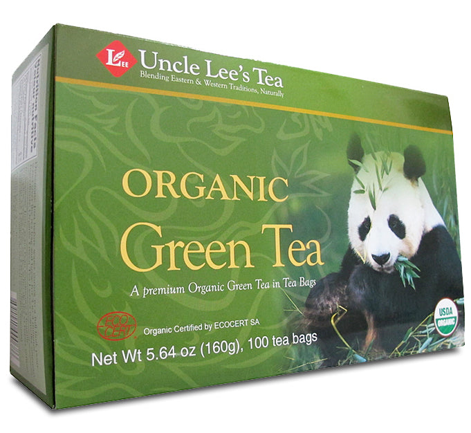 Uncle Lee's Legends Of China Organic Green Tea 100 Tea Bags