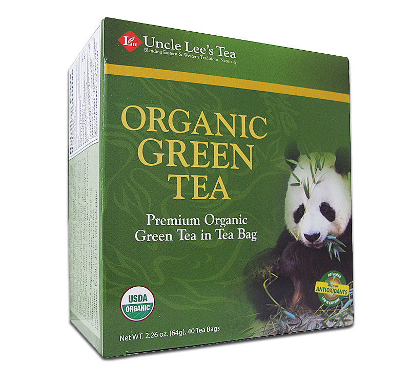 Uncle Lee's Organic Green Tea 40 Tea Bags