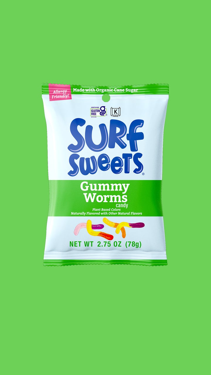 Surf Sweets Organic Gummy Worms 78g