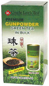 Uncle Lee's Premium Gunpowder Green Bulk 150g