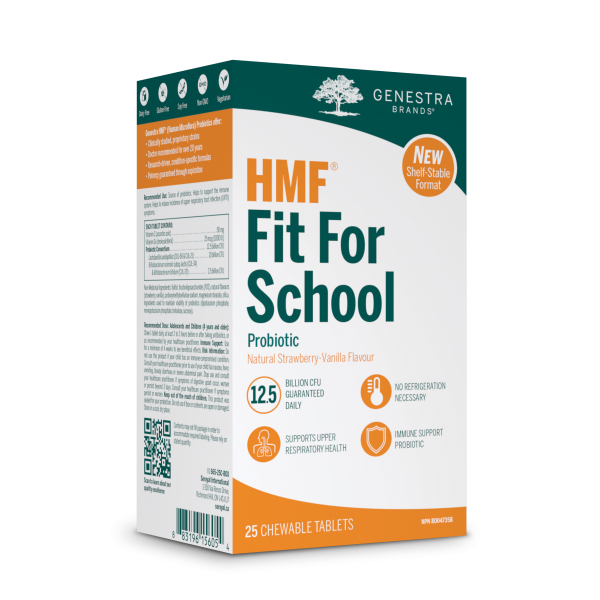 Genestra HMF Fit for School Probiotic 25 Chewable Tablets