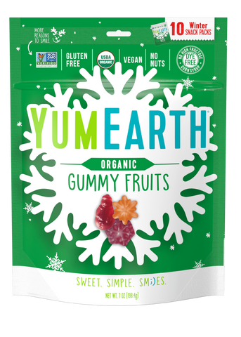 Yum Earth Organic Holiday Gummy Fruits 198g