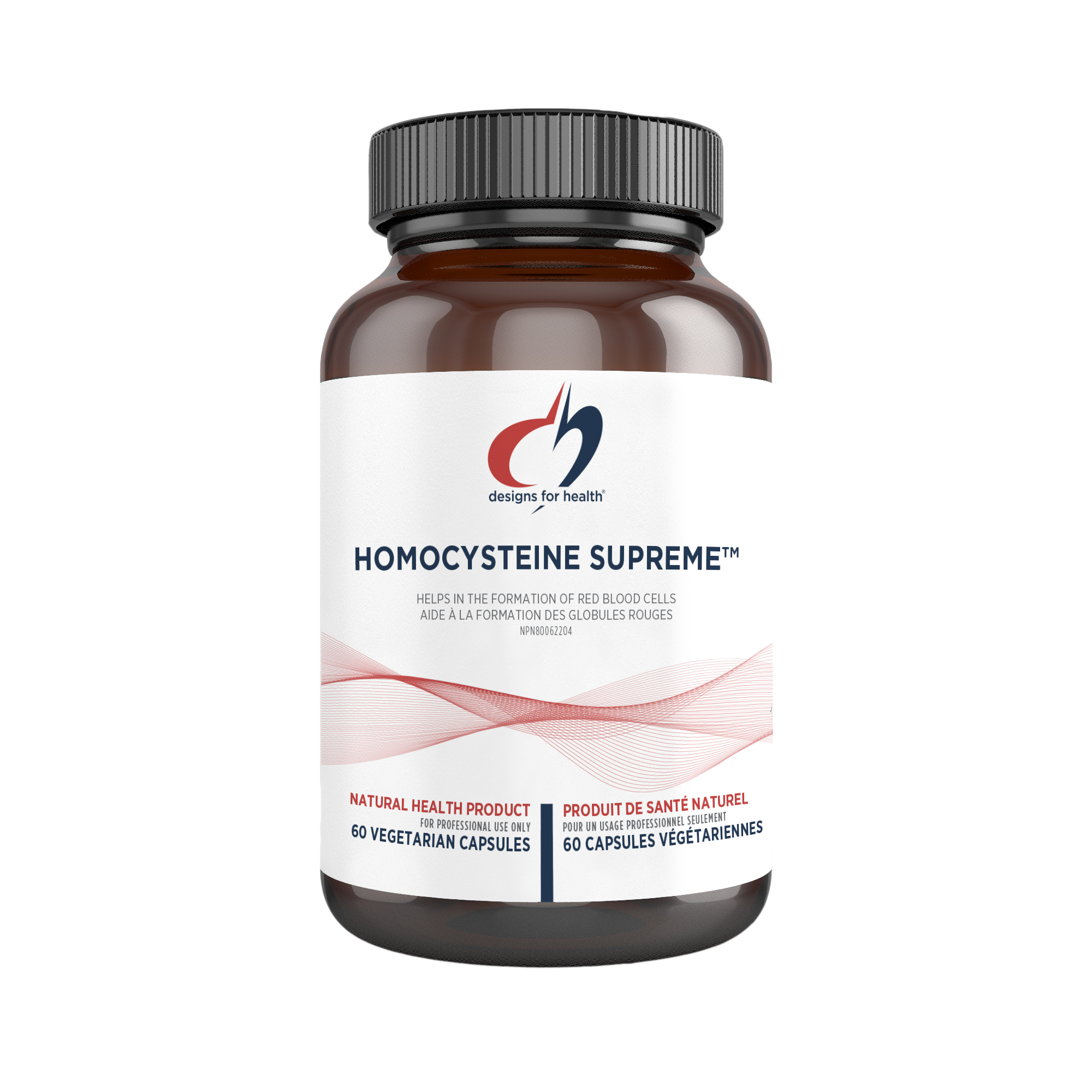Designs for Health Homocysteine Supreme 60 Vegetarian Capsules