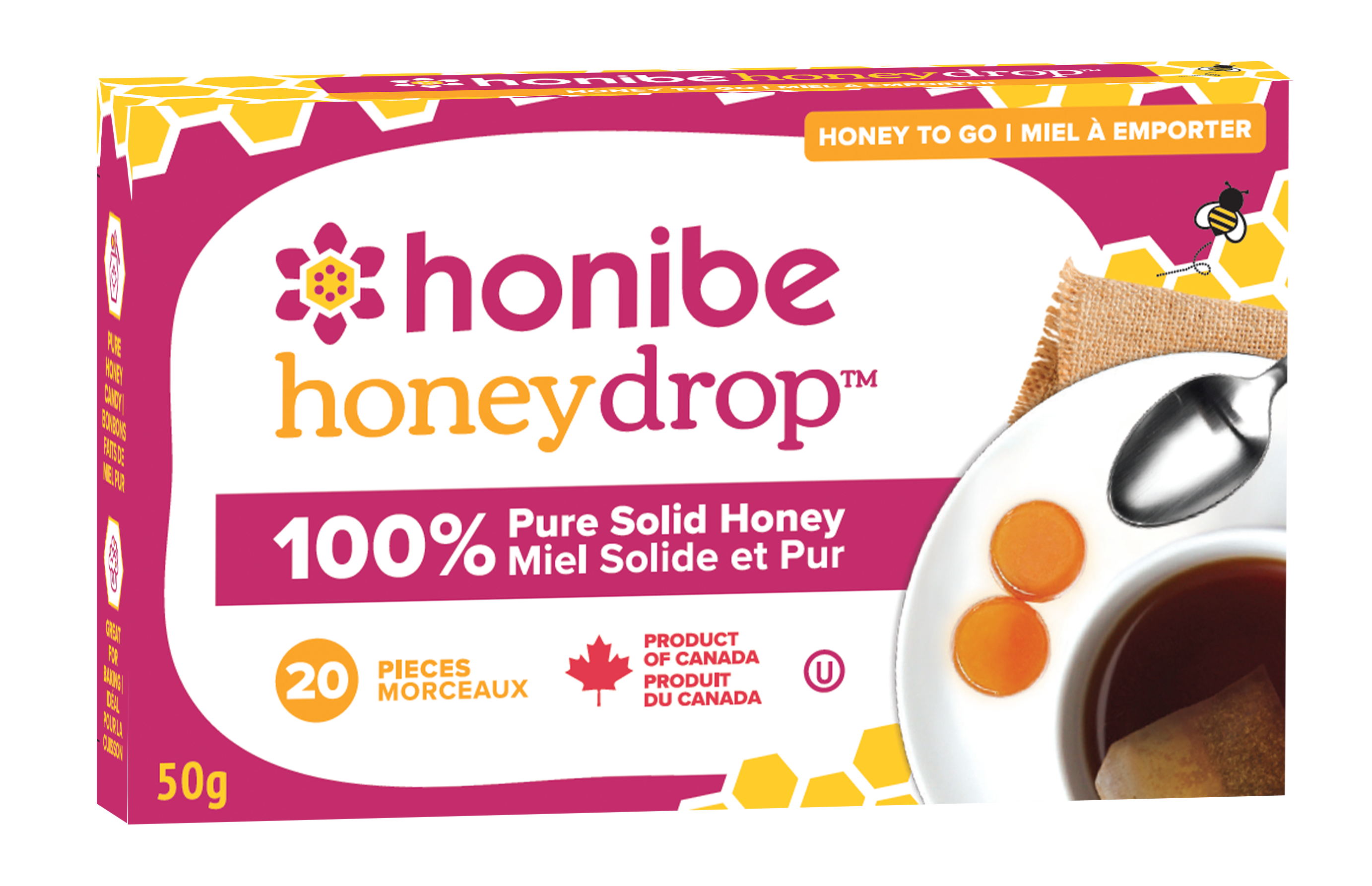 Honibe Pure Honey Drops 60g (20 pieces)