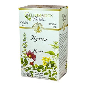 Celebration Herbals Hyssop Tea 24 Tea Bags