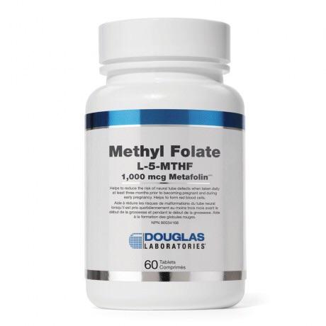 Douglas Labs Methyl Folate L-5-MTHF 60 Tablets