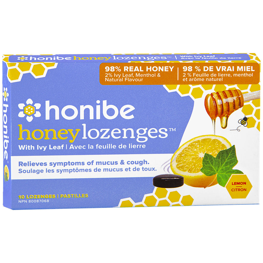 Honibe Pure Honey 10 Lozenges with Ivy Leaf