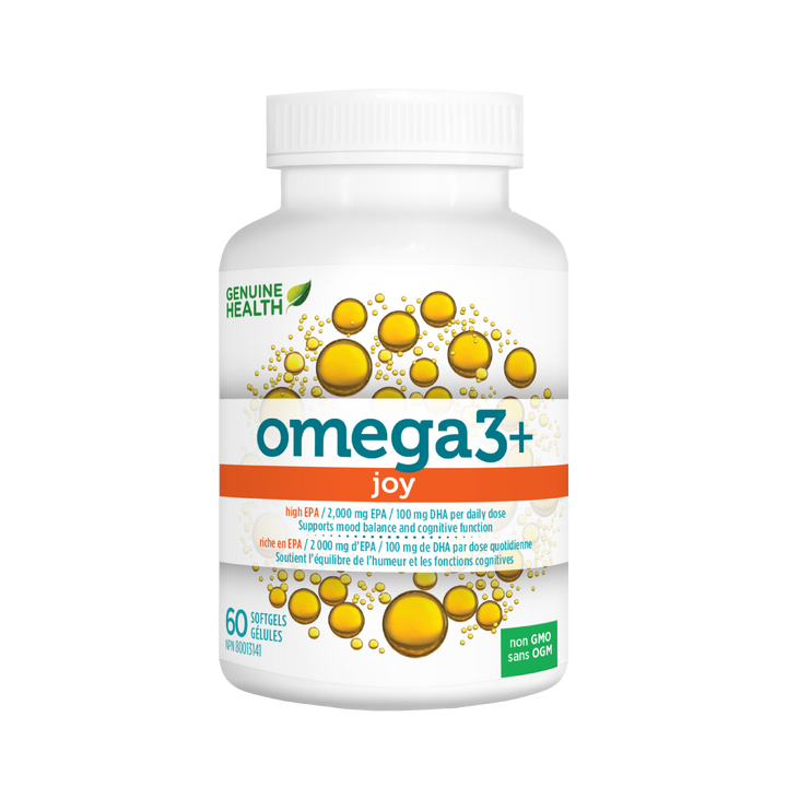 Genuine Health Omega 3 Joy 60 Softgels