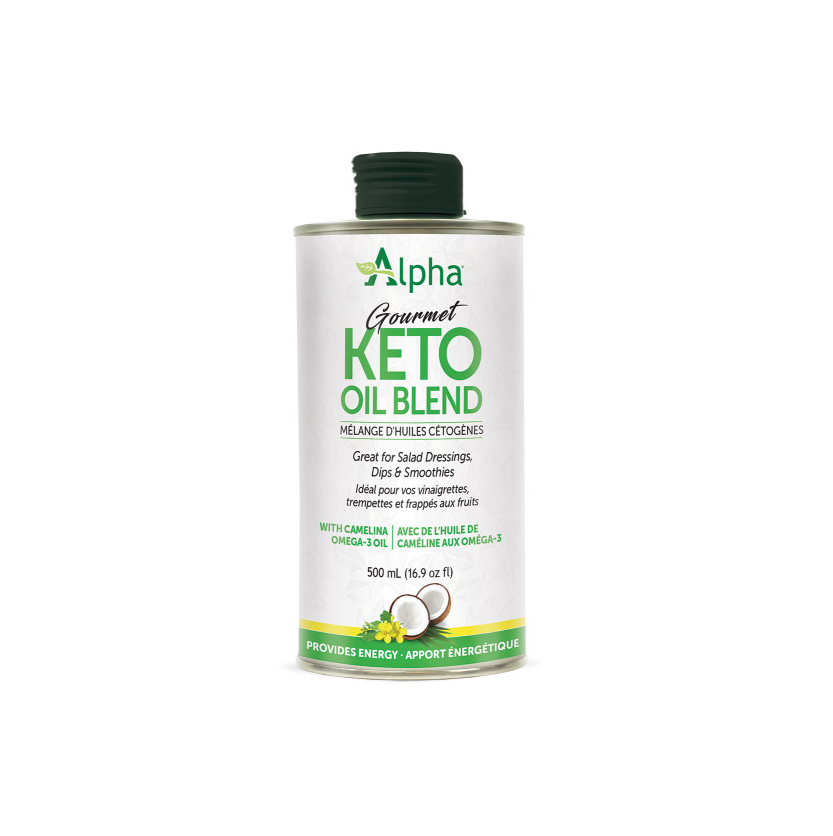 Alpha Gourmet Keto Oil Blend (with Camelina) 500ml Tin