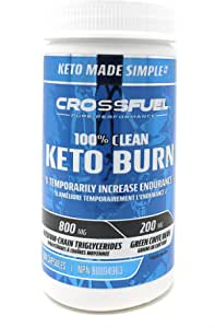 Crossfuel Keto Burn 100% Clean Energy 60 Capsules