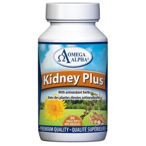 Omega Alpha Kidney Plus 90 Vegetarian Capsules