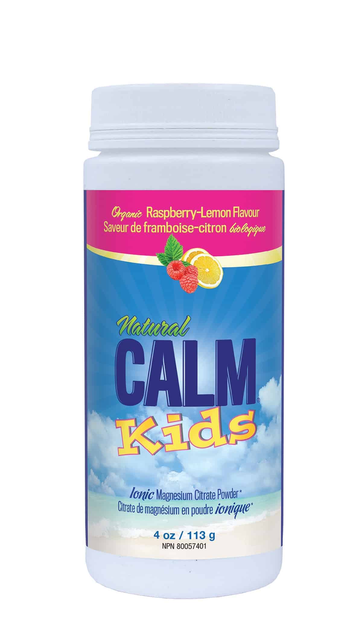 Natural Calm Kids Calm Raspberry Lemon 113g