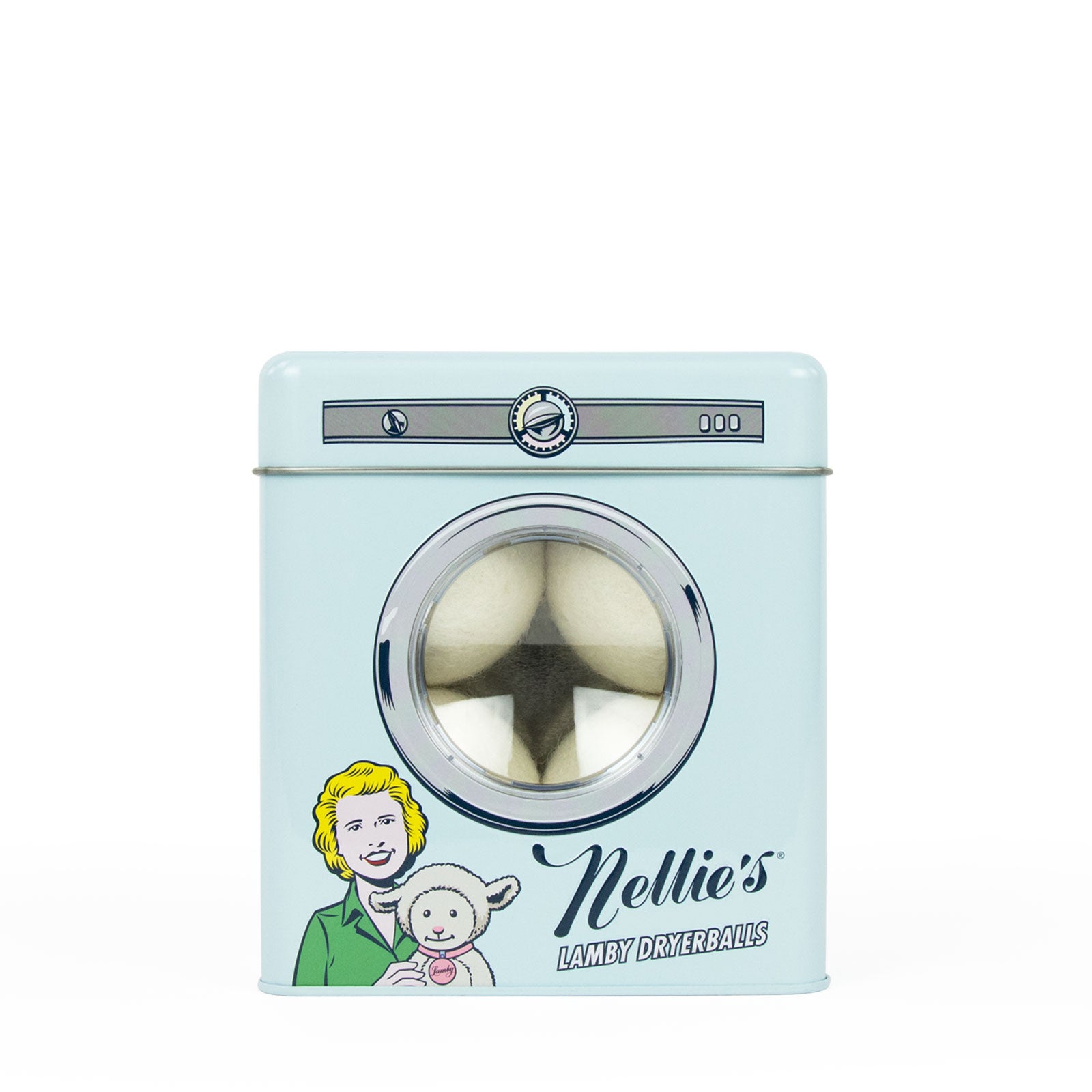 Nellie's Lamby Dryer Balls Tin of 4