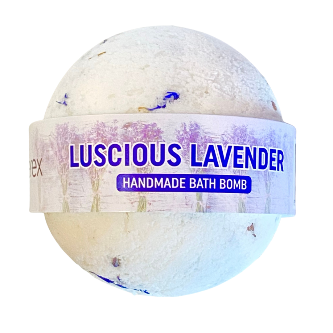 Enerex Luma Luscious Lavender Bath Bomb with Black Seed Oil