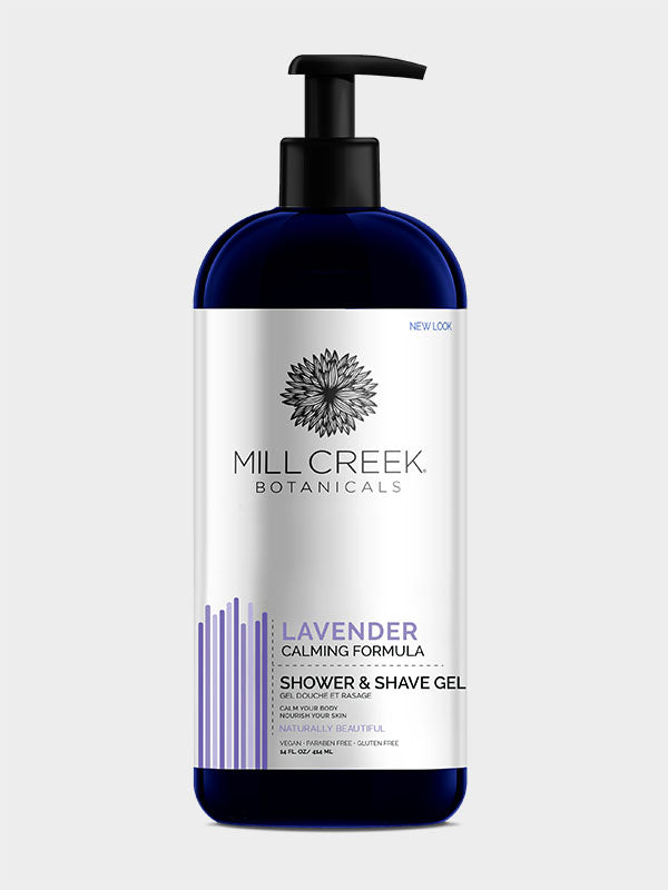 Mill Creek Botanicals Lavender Calming Shower & Shave Gel 414ml