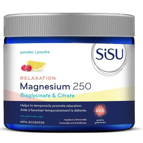 SISU Relaxation Magnesium 250 Raspberry Lemonade 265g