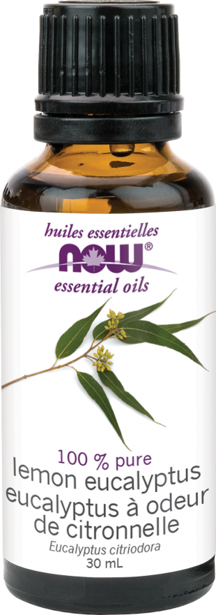 NOW 100% Pure Lemon & Eucalyptus Essential Oil Blend 30ml