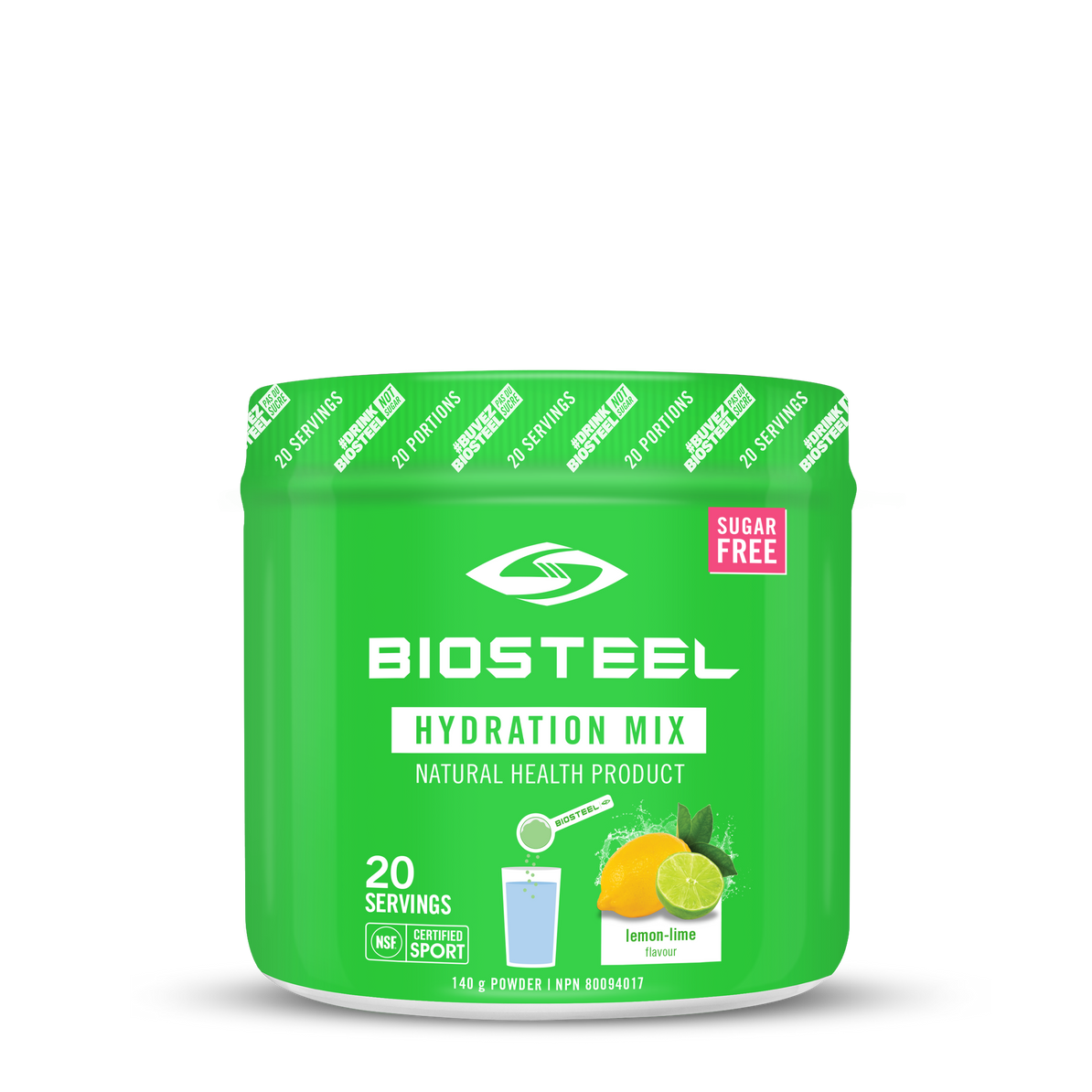 Biosteel Lemon-Lime Hydration Mix 140g