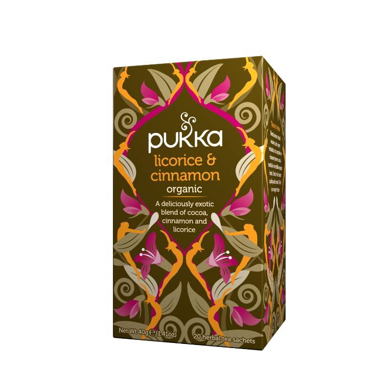 Pukka Licorice & Cinnamon Tea 20 Teabags