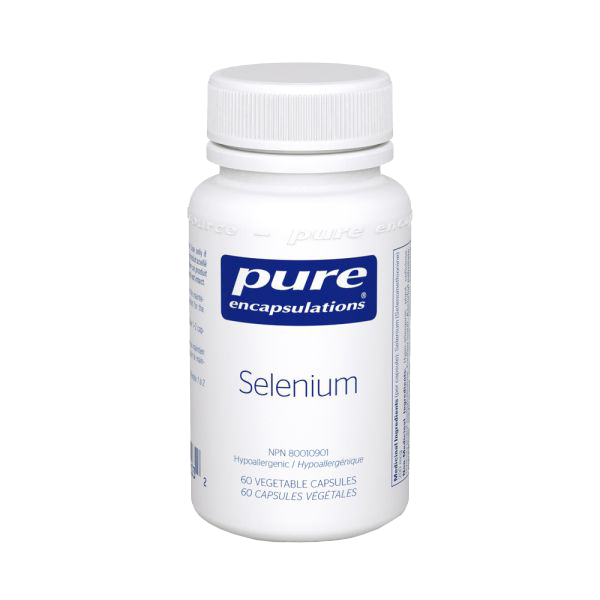 Pure Encapsulations Selenium 60 Vegetarian Capsules