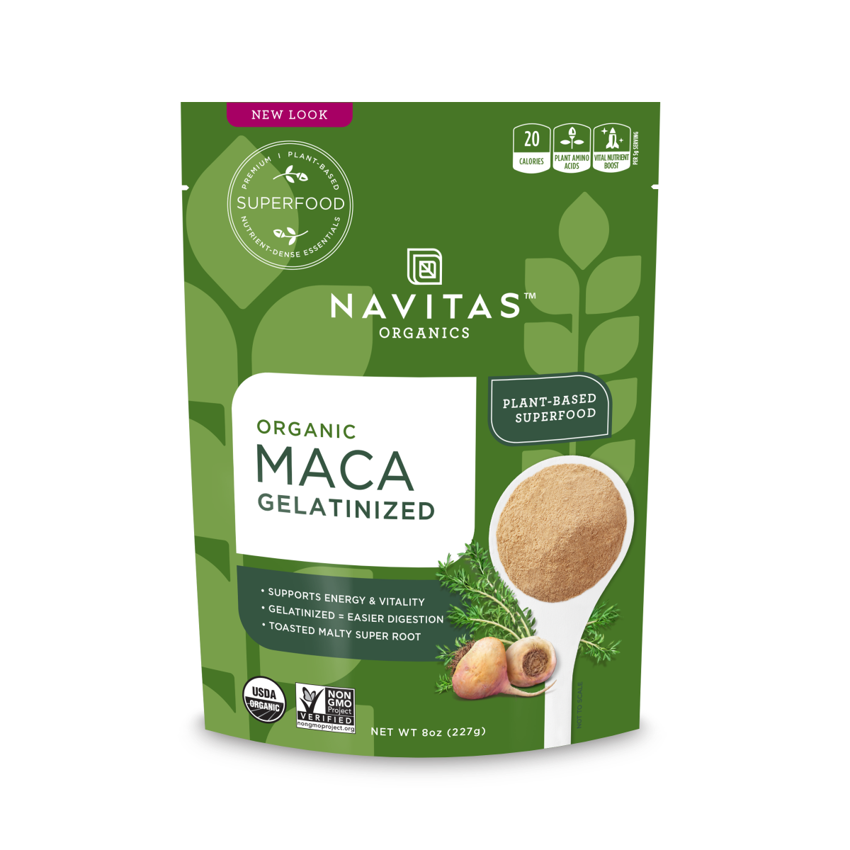 Navitas Gelatinized Maca powder 226g