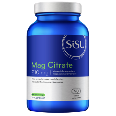 SISU Mag Citrate 210mg 90 Tablets