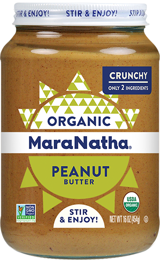 Maranatha Organic Crunchy Peanut Butter with Salt 454gg
