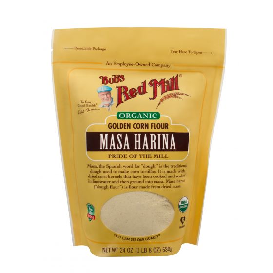 Bob’s Red Mill ORGANIC Golden Corn Masa Harina Flour 680g