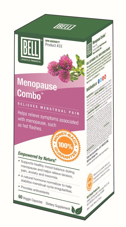 Bell Lifestyle #33 Menopause Combo 60 Capsules