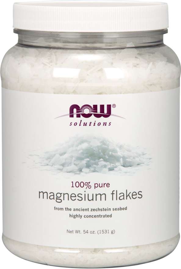 NOW Pure Magnesium Flakes 1531g