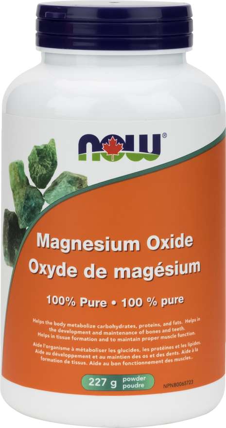 NOW Magnesium Oxide Powder 227g