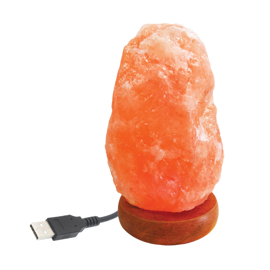 Lumiere de Sel USB Himalayan Salt Computer Lamp & Night Light (Micro)