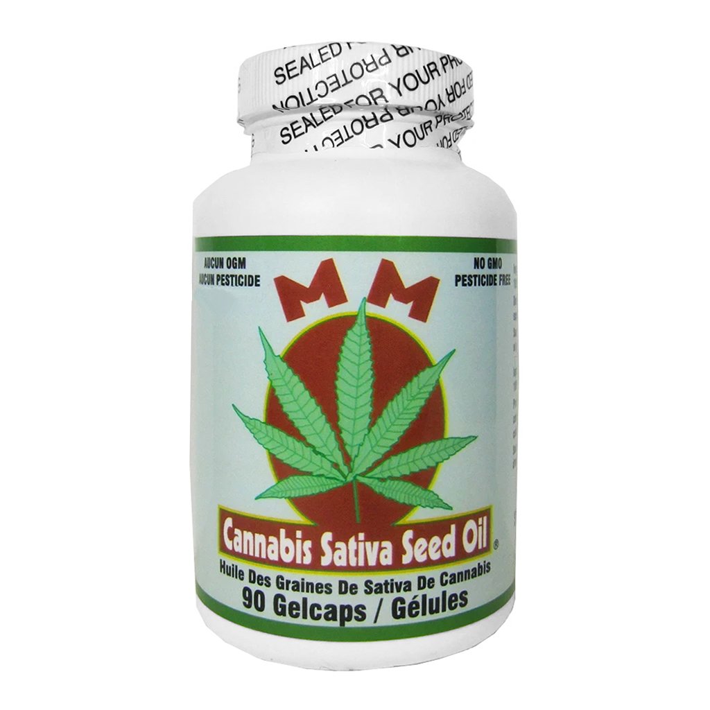 MM Cannabis Sativa Seed Oil 90 Gelcaps