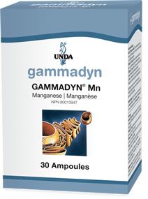 UNDA Gammadyn Mn Manganese 30 Ampoules