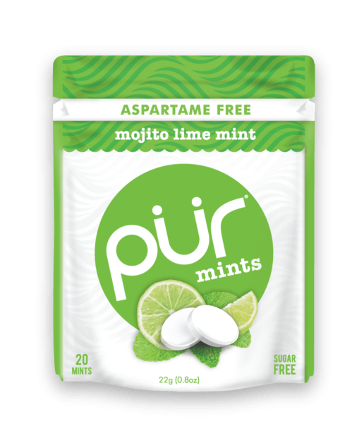 Pur Gum Sugar-Free Mojito Lime Mints 22g (Discontinued)