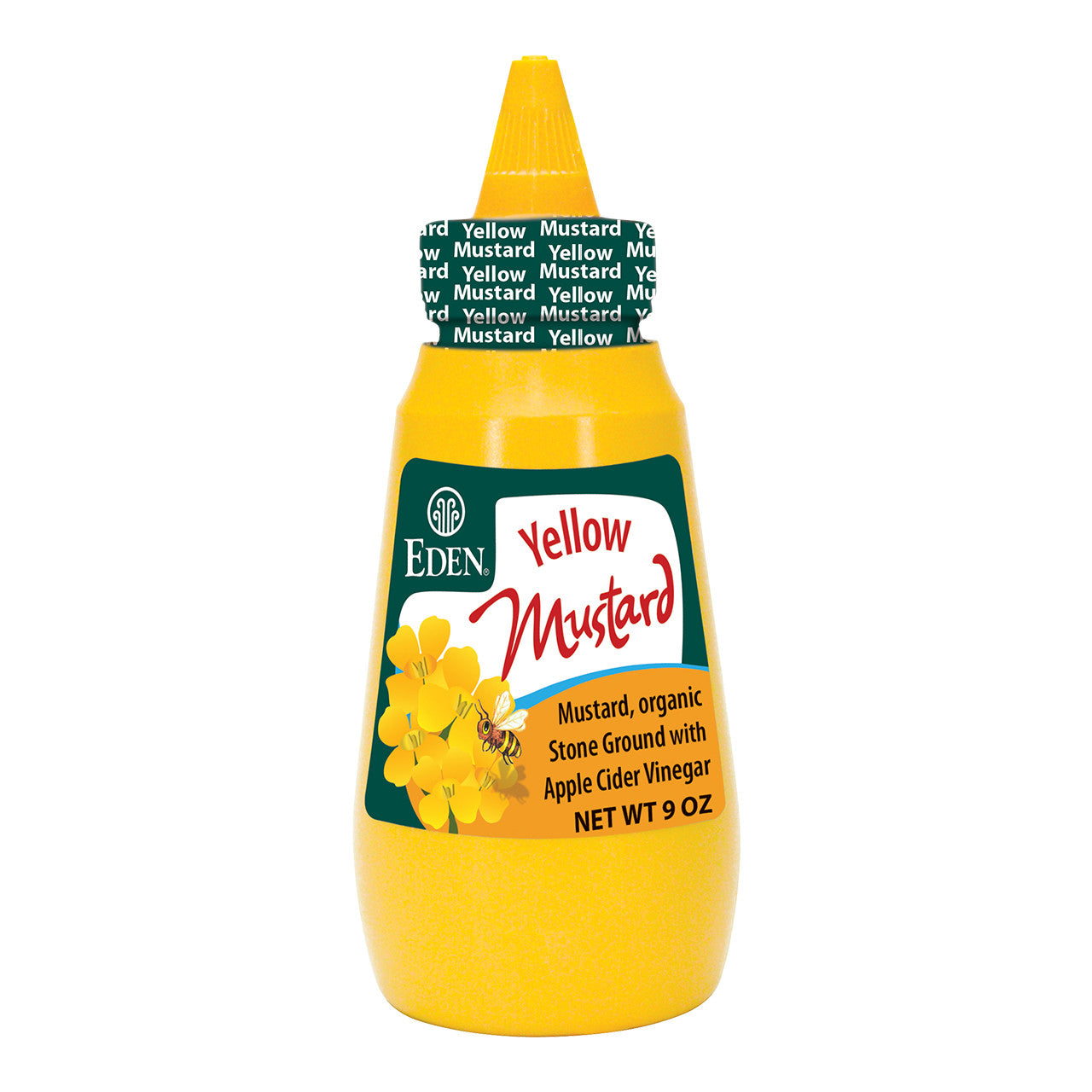 Eden Organic Yellow Mustard Squeeze 253g