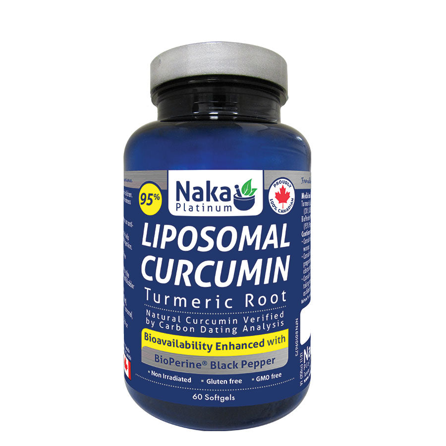 Naka Platinum Liposomal Curcumin 60 Softgels