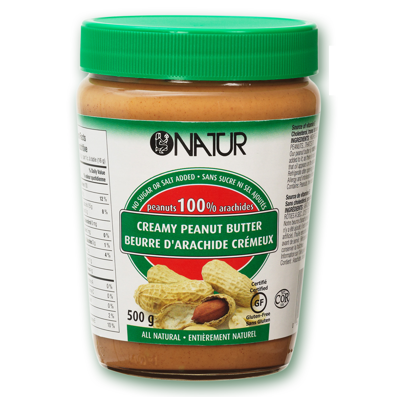 Natur Nut Creamy Peanut Butter 500g