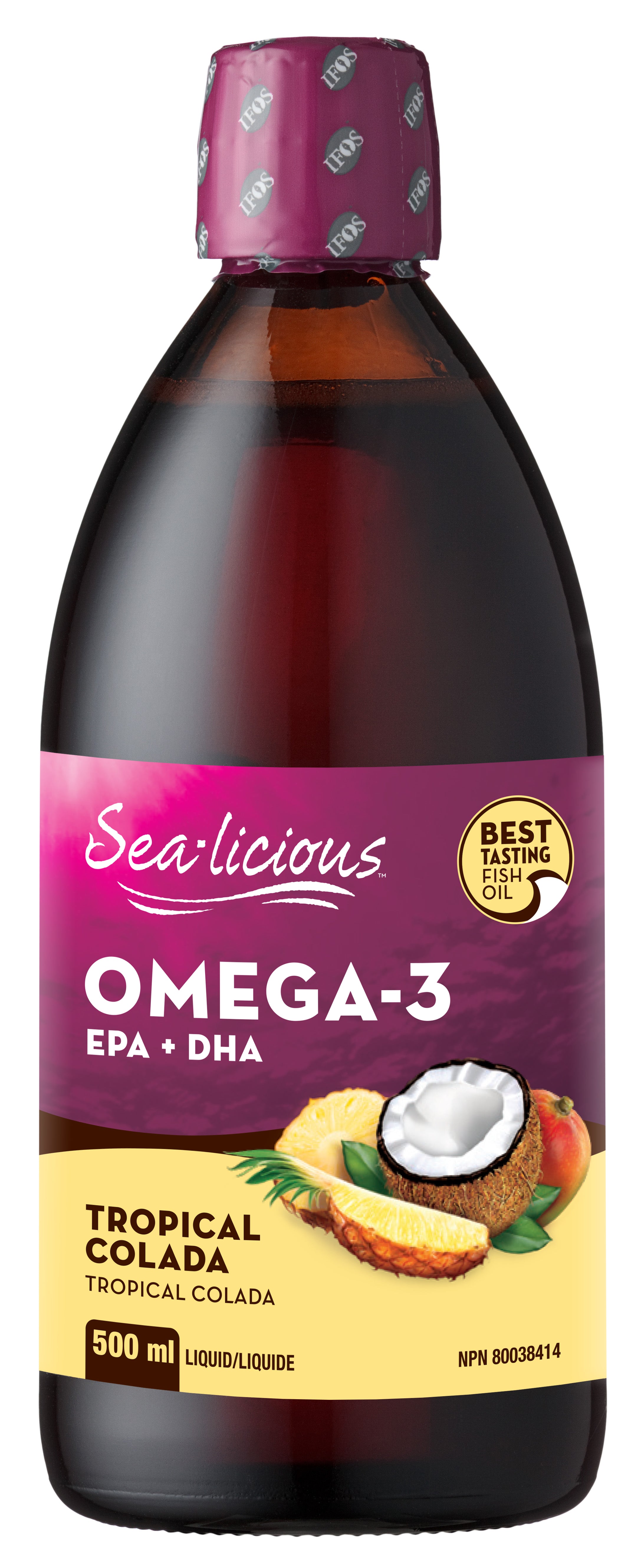 Sea-licious Omega-3 Tropical Colada 500mL