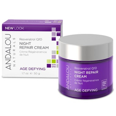 Andalou Fruit Resveratrol Q10 Night Repair Cream 50ml