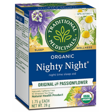 Traditional Medicinals Organic Nighty Night Tea 16 Tea Bags