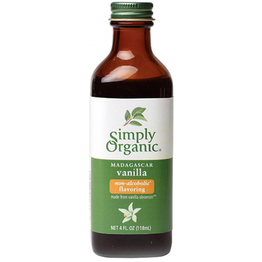 Simply Organic Non-Alcoholic Vanilla Flavouring 118ml