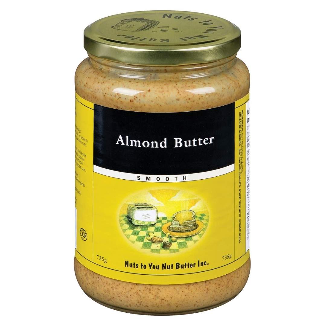 Nuts to You Almond Butter Smooth 735g