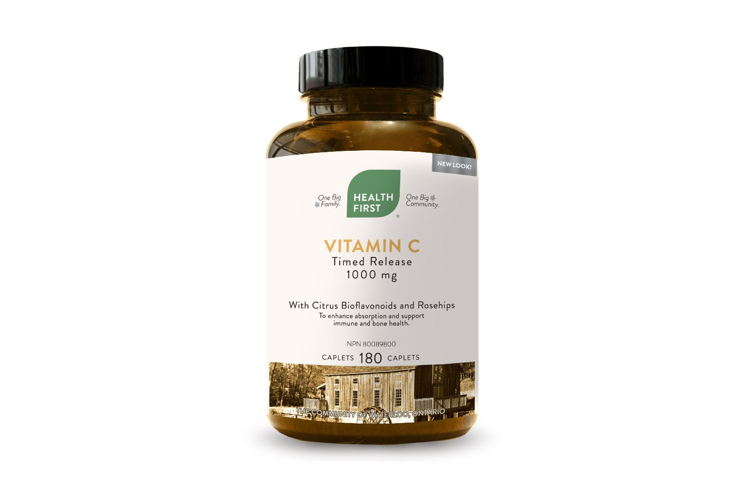 Health First Vitamin C Timed Release 1000mg 180 Caplets