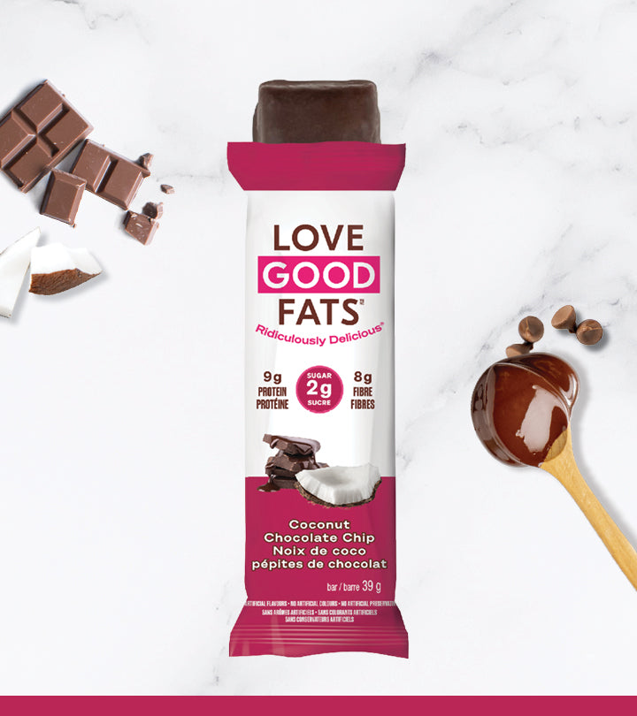 Love Good Fats Coconut Chocolate Chip Bar 39g